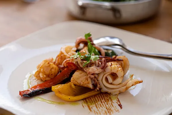 Fresh Mediterranean seafood